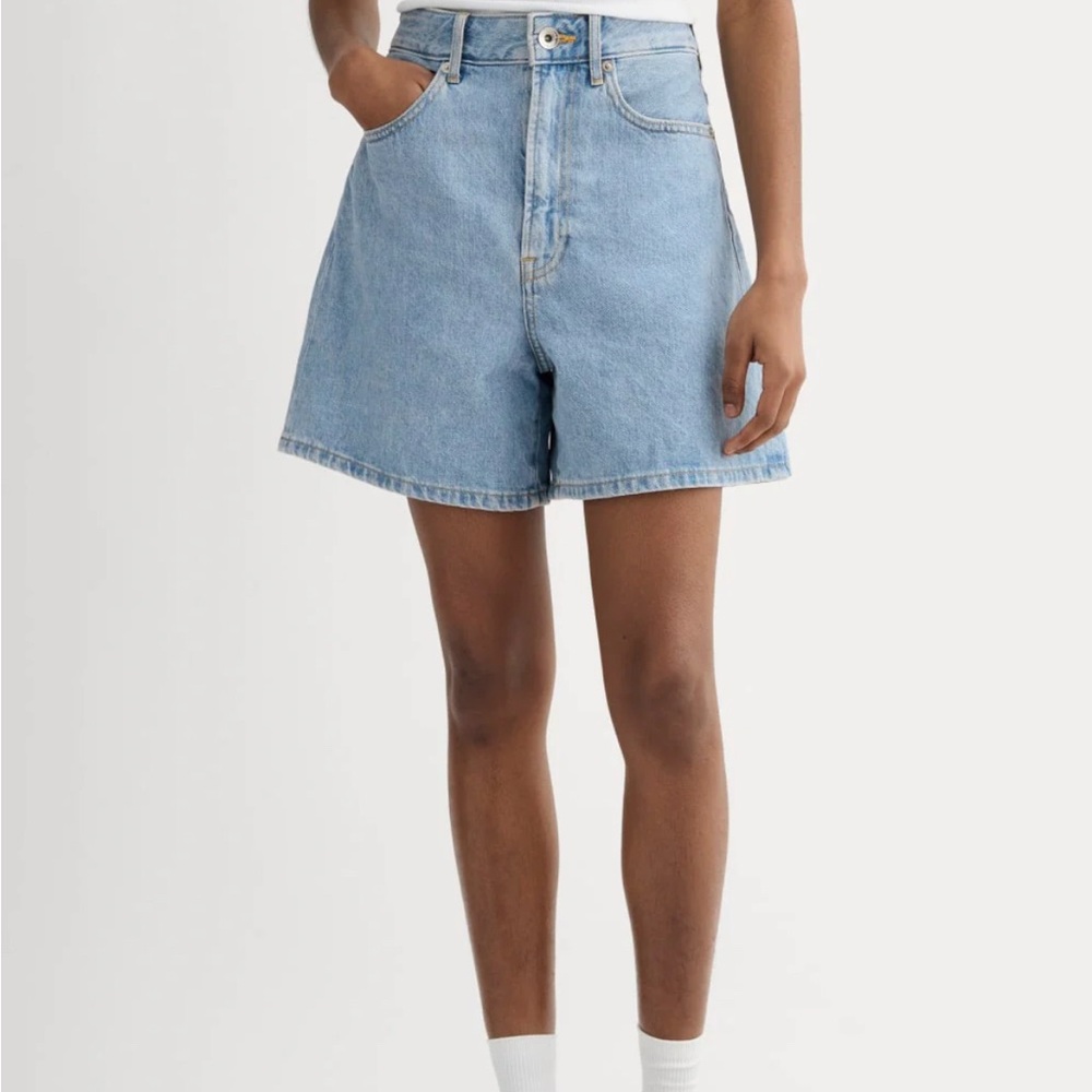 Everlane Light Blue Jean Shorts